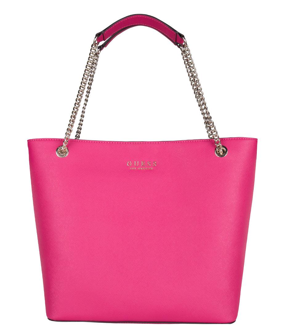 Guess Robyn Tote in Pink Lyst