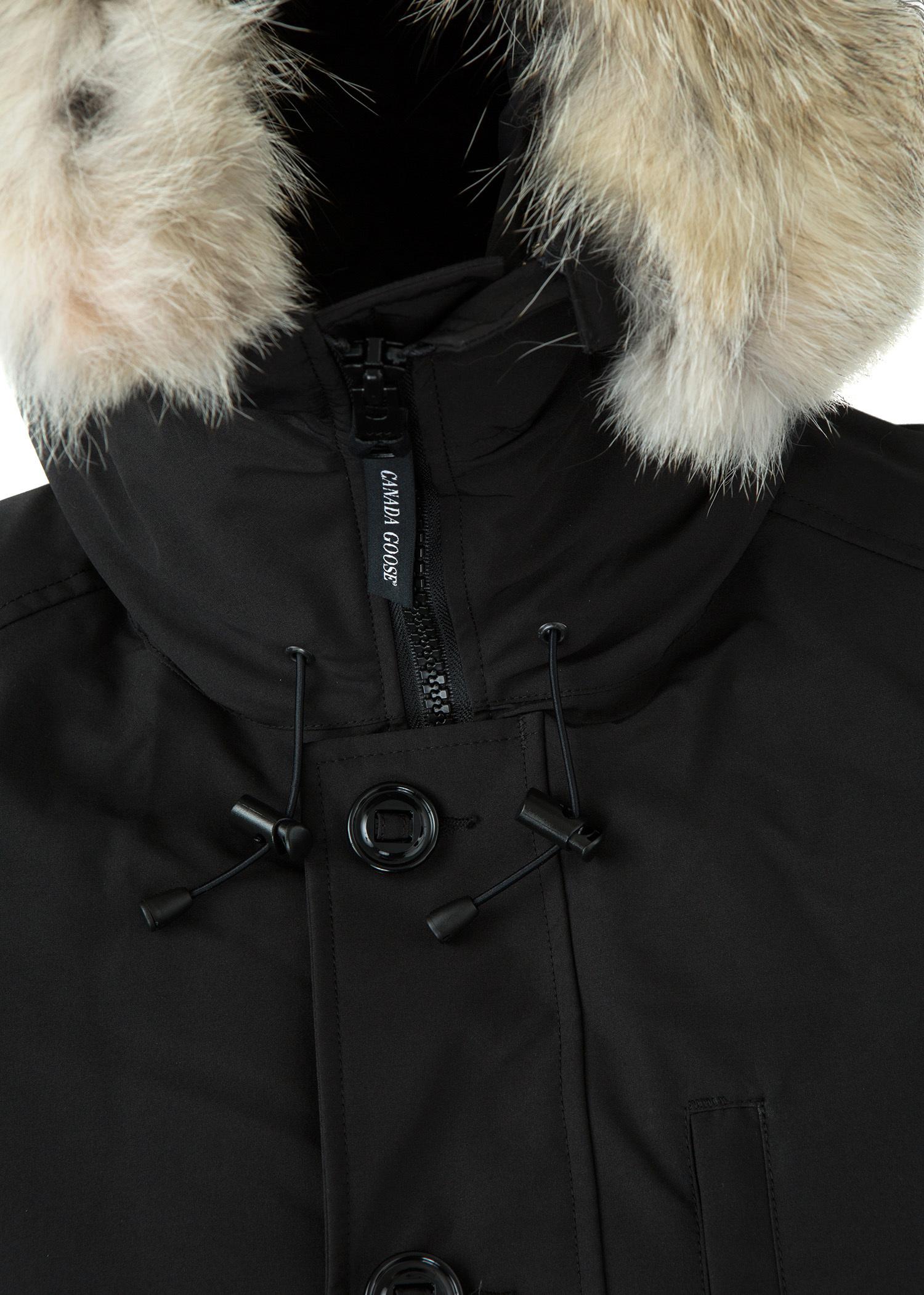 canada goose chateau coyote fur-trim down parka fusion fit canada goose chateau coyote fur-trim down parka fusion fit