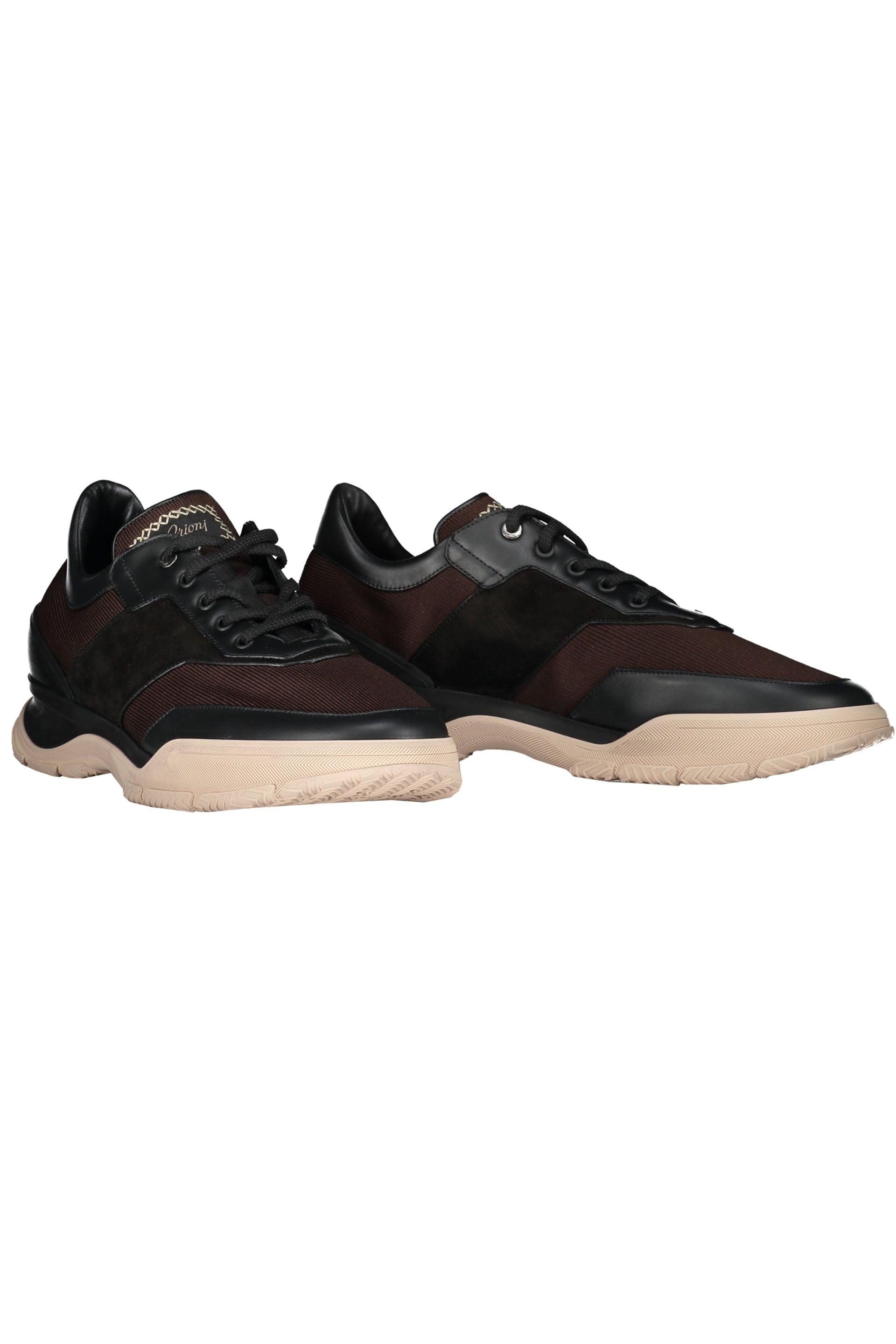 Brioni Leather Sneakers in Black for Men | Lyst