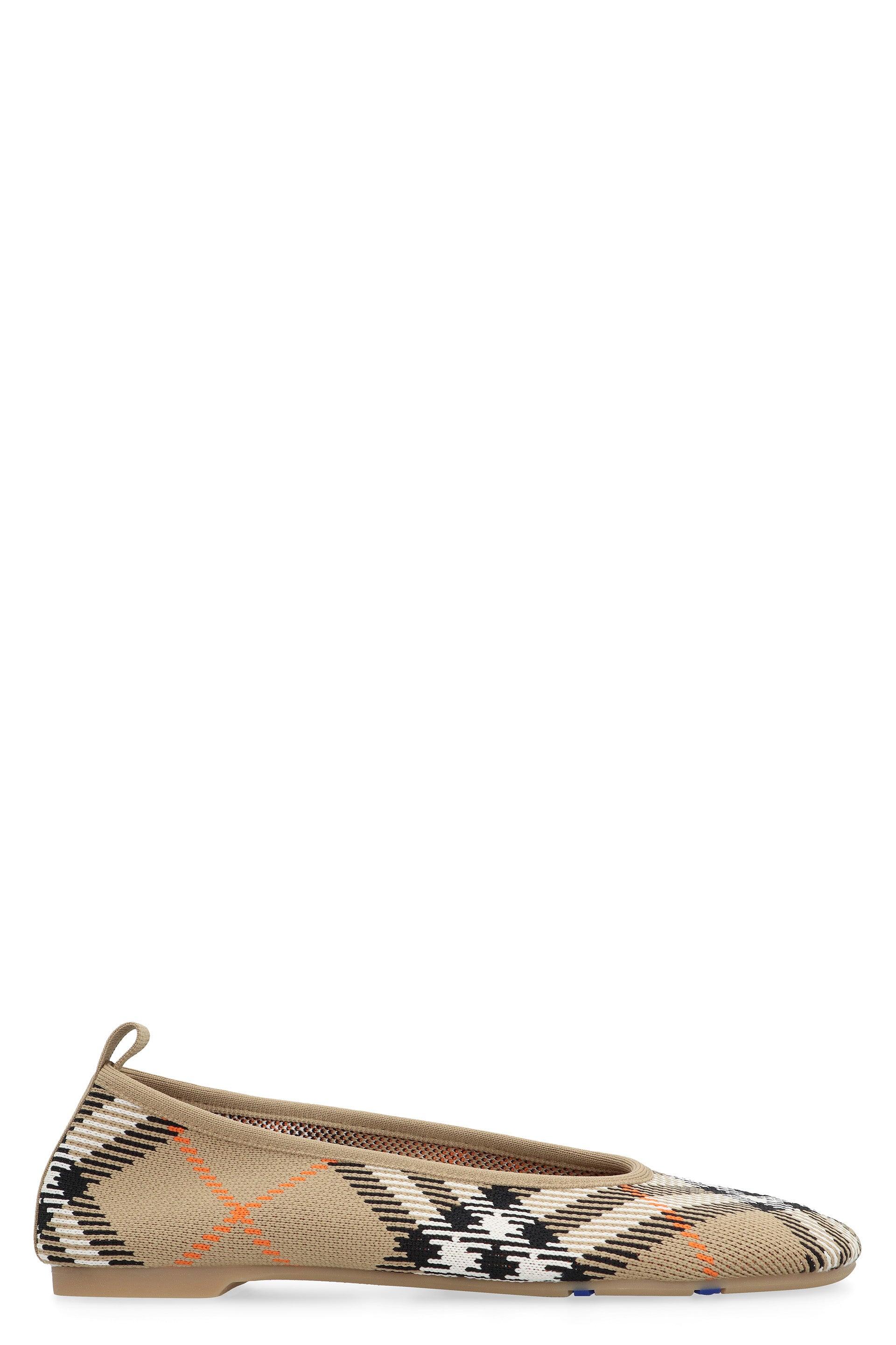 Burberry Knit Baby Ballerina Shoes For | Lyst
