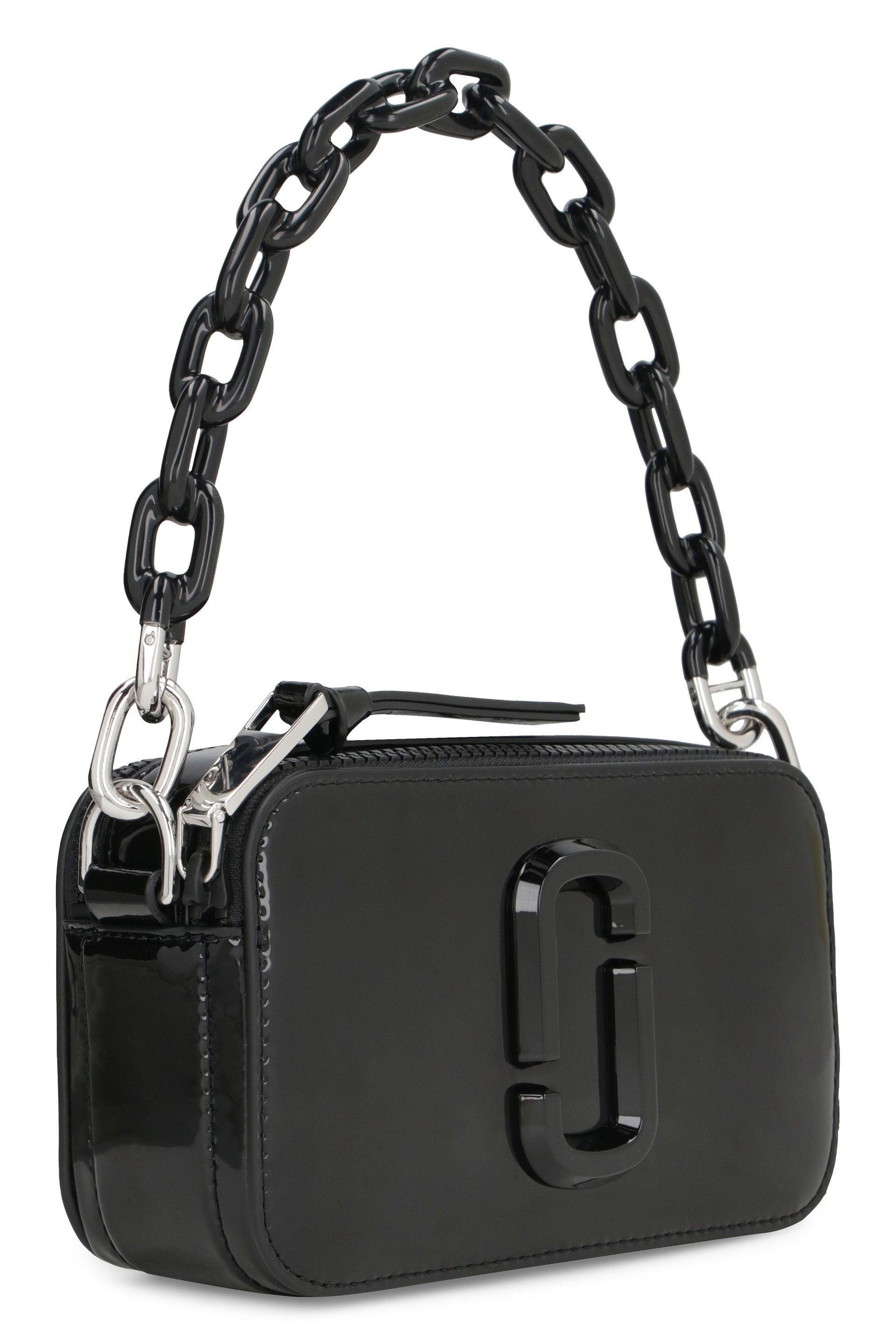 Marc Jacobs The Snapshot Leather Camera Bag in Black