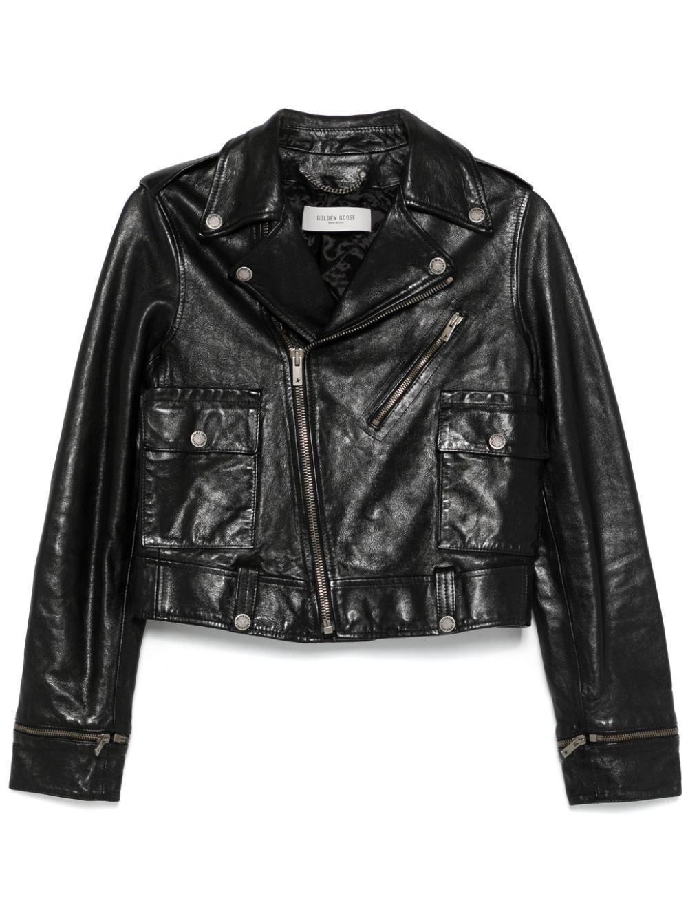 Golden Goose Leather jackets for Women | Online Sale up to