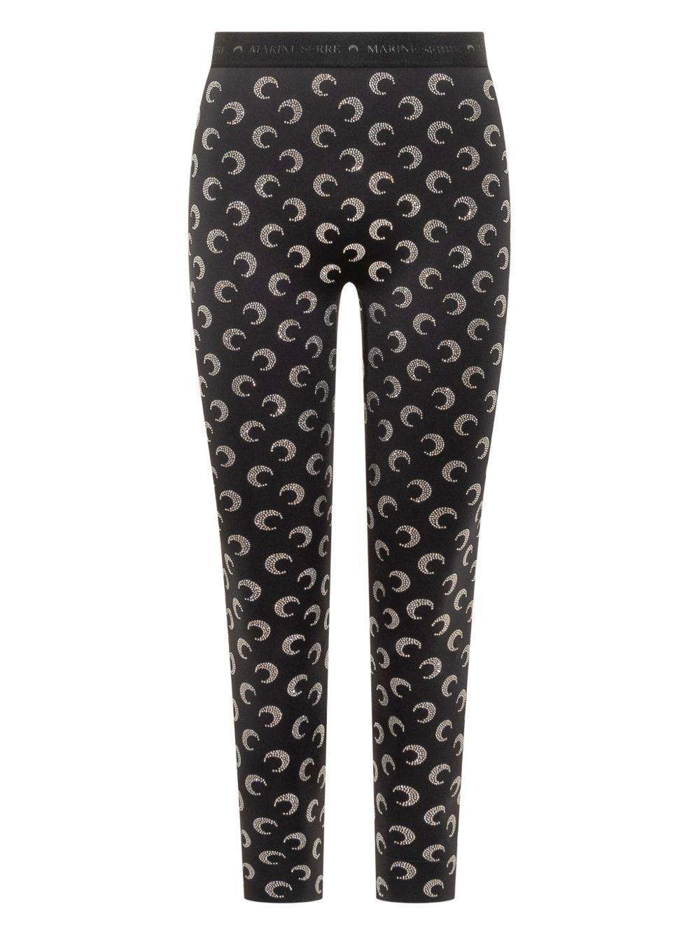 パンツ Marine Serre Embroidered Polyester Blend Pant Marine Serre Pants for Women | Online Sale up to 86% off | Lyst