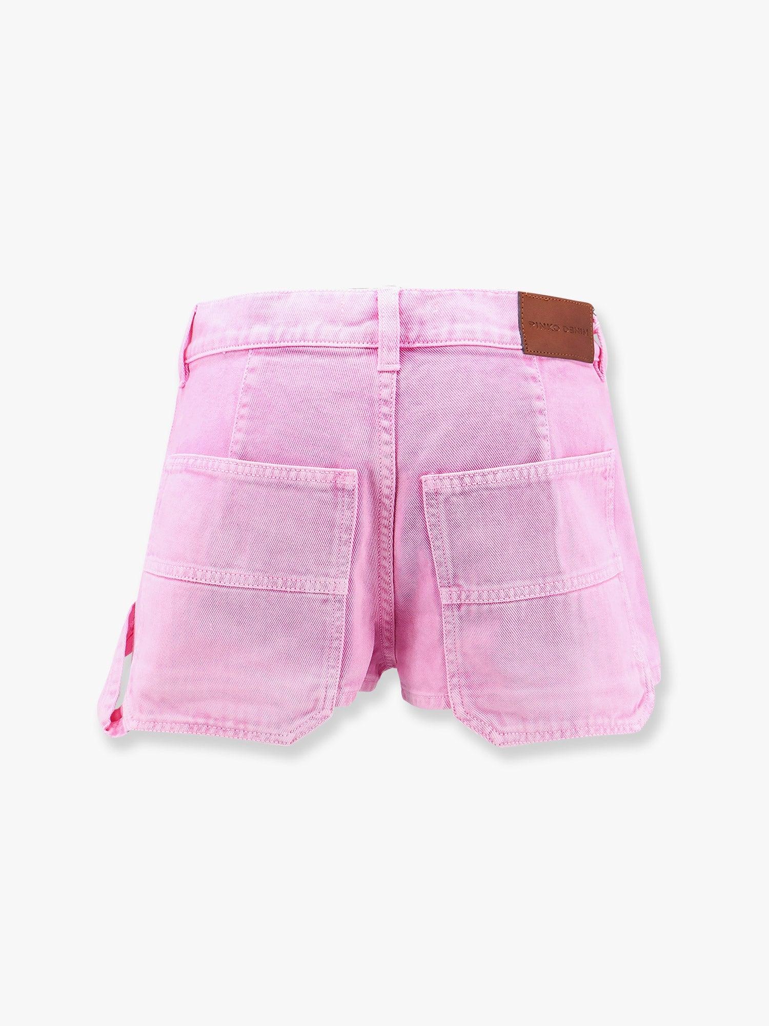 ショートパンツ PINKO Women Shorts  Burmudas 104893A2HDN44 Purple Workwear-style shorts in cotton bull PINKO → Shop Online