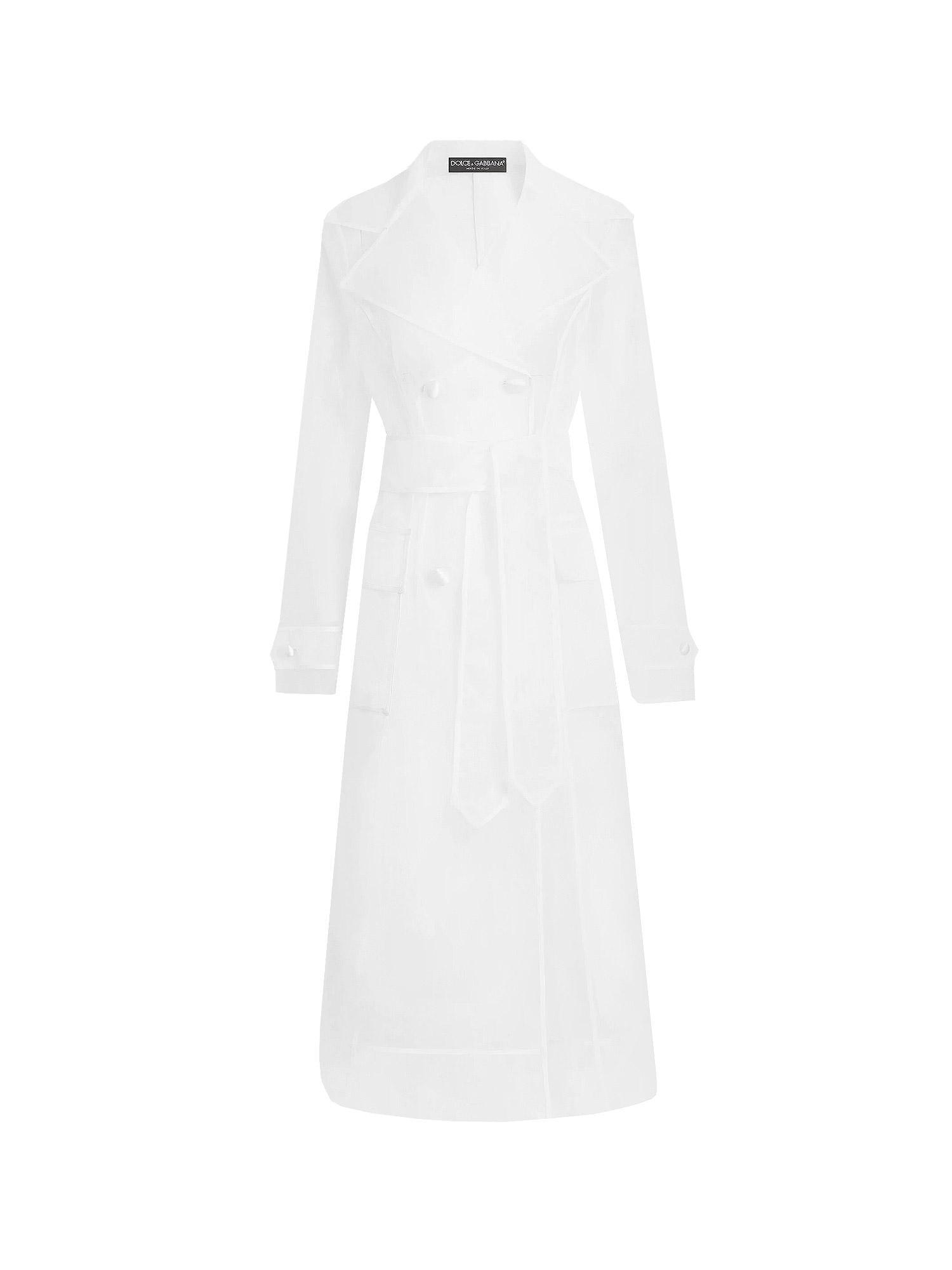 【関税＆送料込み】Dolce & Gabbana Trench In Drill dolce-gabbana-double-breasted-