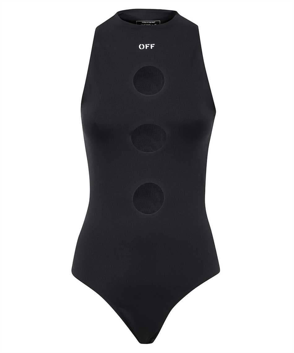 【送料&関税込】Off-White Bodysuit With Logo off-white-co-virgil-abloh-