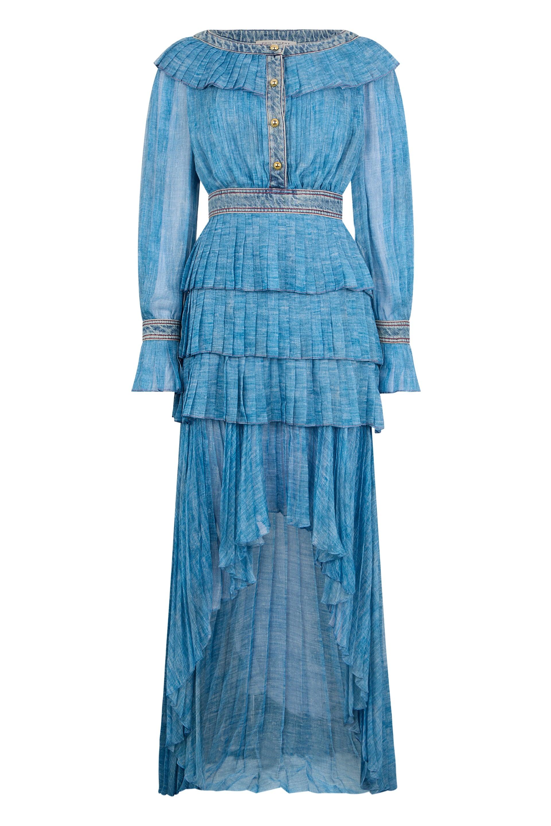 chinese dress ladies PHILOSOPHY DI LORENZO SERAFINI Lace Dress - 2 US