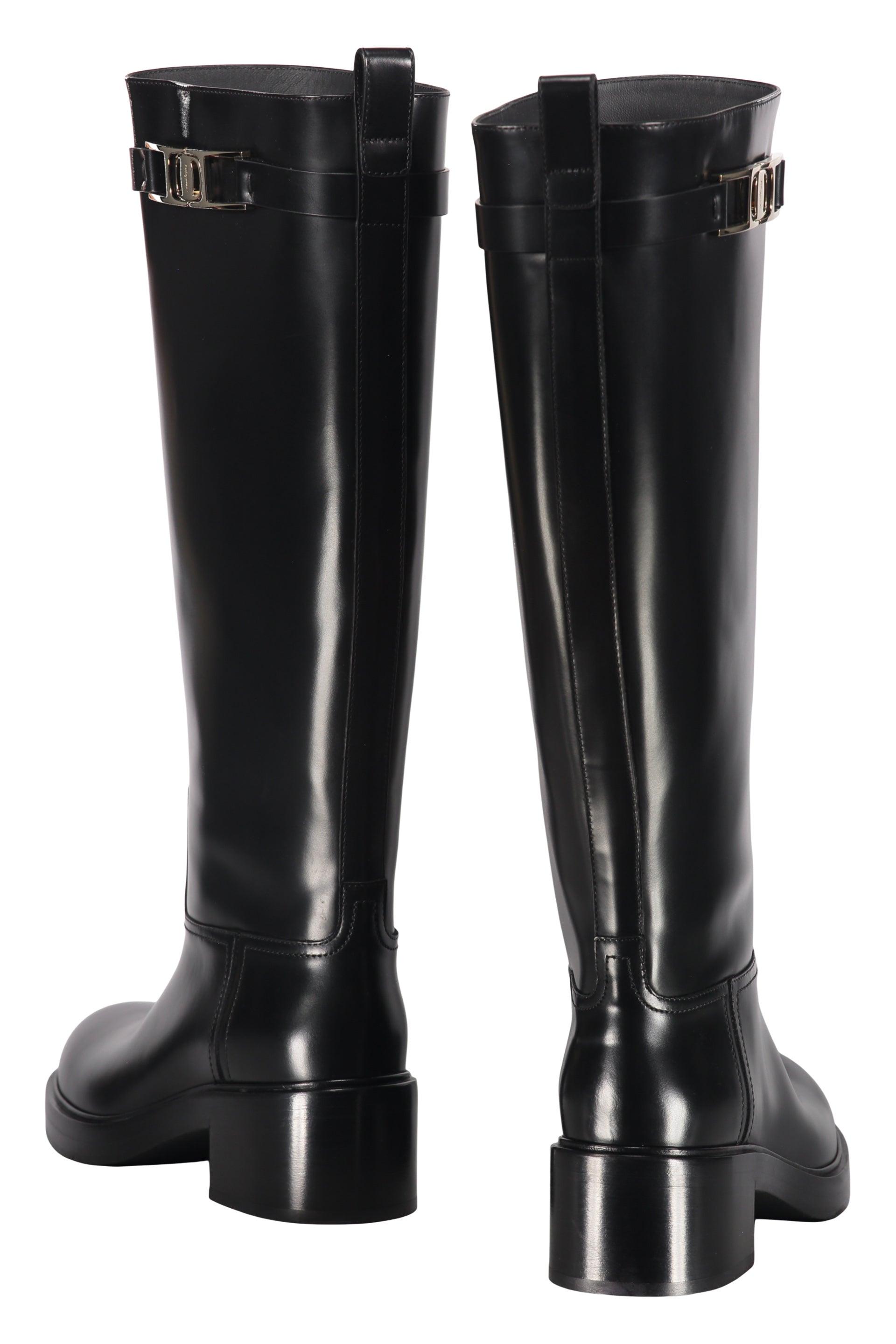 Ferragamo Knee-high boots for Women | Online Sale up to 80