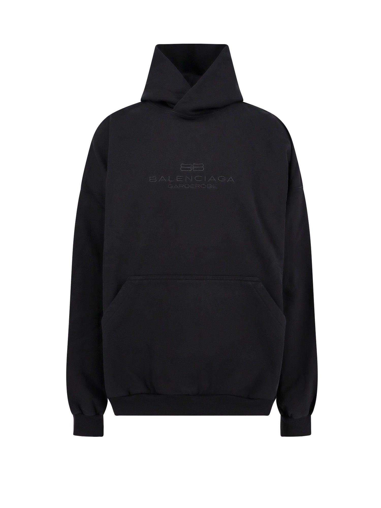 Balenciaga 'Bb Garderobe' Hoodie in Black for Men | Lyst Canada