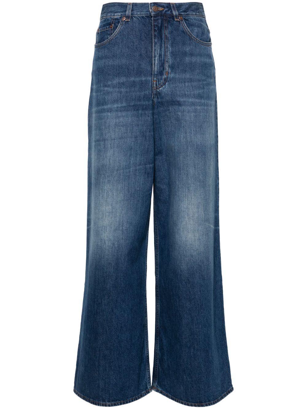 【 Chloe(クロエ)】Wide-leg Jeansワイドジーンズ★関税送料込 Chloé - Wide-leg jeans black - The Corner