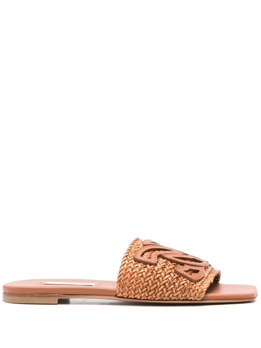 サンダル・ミュール CASADEI Women Sandals 1L313J1201FLORE4104 6 PINK Sandals Pink High heel: 95mm, sr Sofia | Sergio Rossi