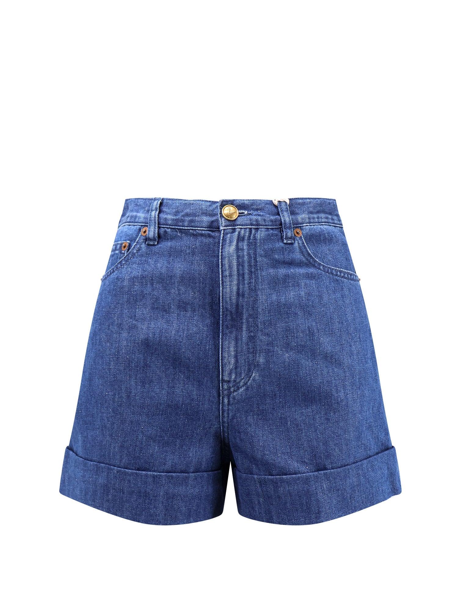 Valentino Jean and denim shorts for Women | Online Sale up