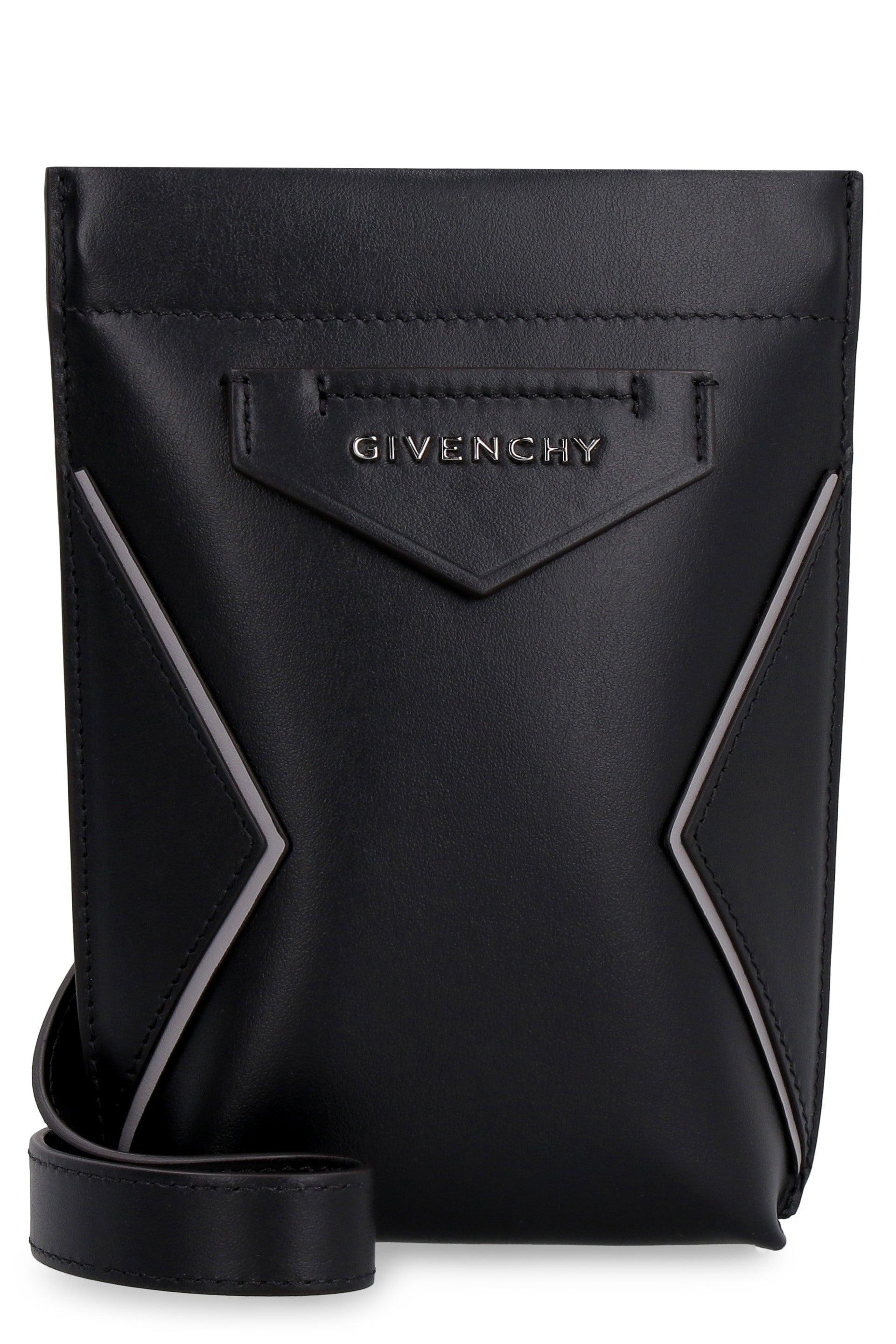 Givenchy Antigona Leather Phone Holder in Black for Men Lyst