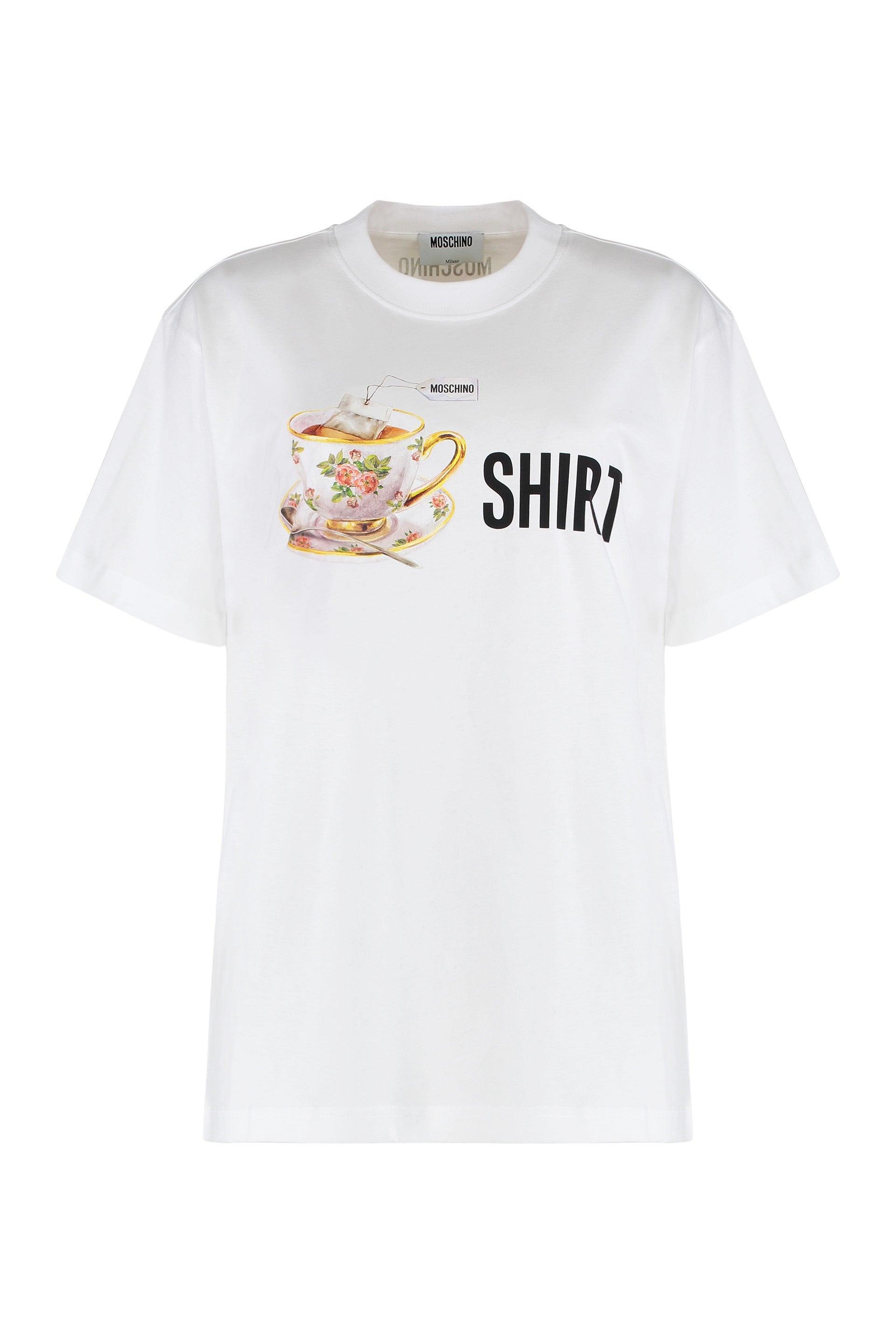 Tシャツ・カットソー MOSCHINO Women Tops 251E070905411001 WHITE 楽天市場】モスキーノ MOSCHINO レディース トップス Tシャツ