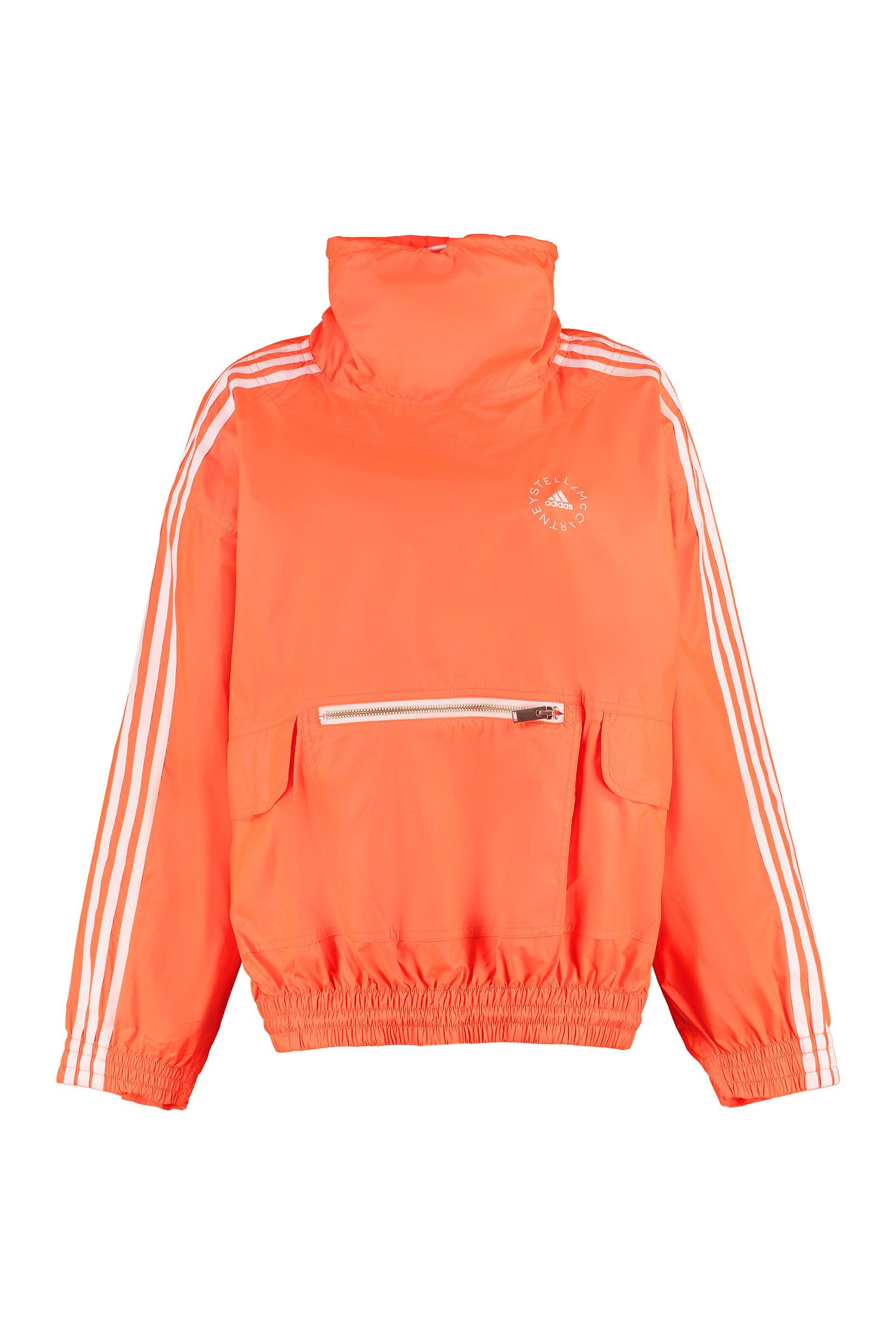 Stella McCartney Synthetic Adidas By - Jayla Techno Fabric Jacket in Orange  | Lyst