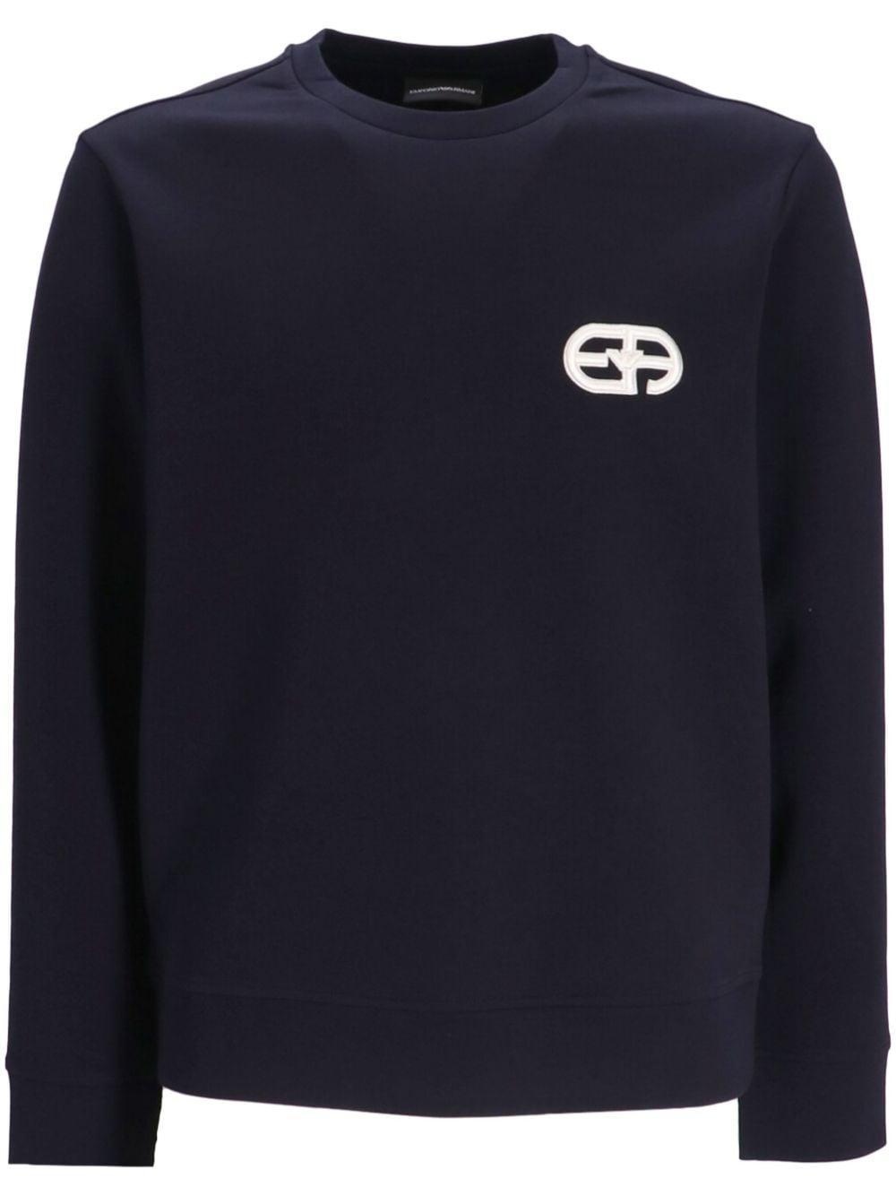 スウェット・トレーナー EMPORIO ARMANI EM000877AF13893 Sweatshirts Sweaters Blue Emporio Armani Hoodies − Sale: up to −74% | Stylight