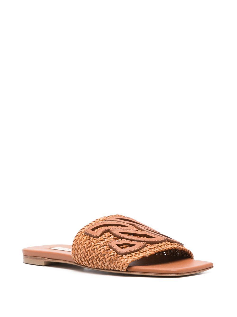 シューズ・サンダルその他 CASADEI Woman Flat sandals Beige 1M493J0101T0517 3109 CASADEI Woman Flat sandals Beige 1M493J0101T0517 3109