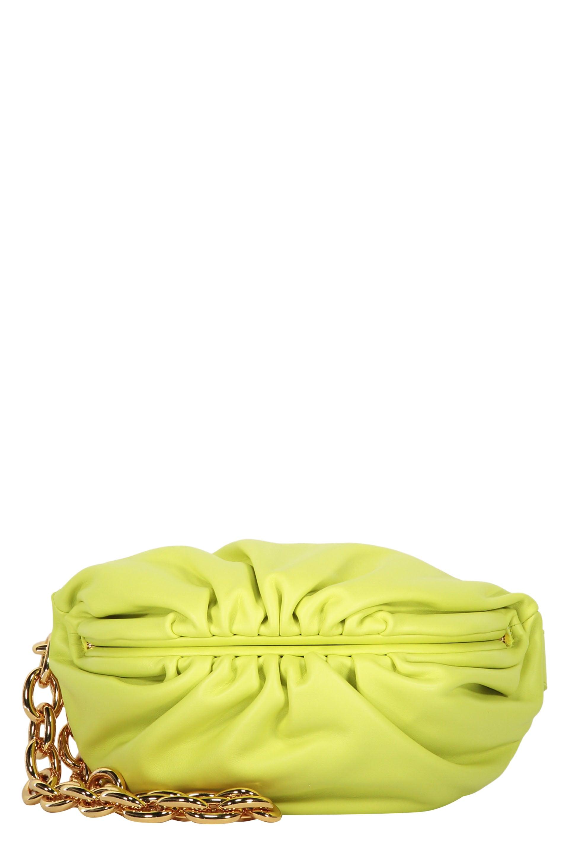 Bottega veneta the pouch mini leather clutch hotsell