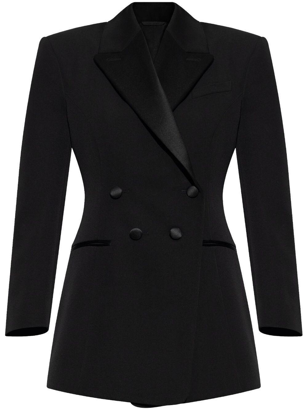 ジャケット GIVENCHY Black Wool Blend Oversize Blazer GIVENCHY Wool and mohair-blend blazer | NET-A-PORTER
