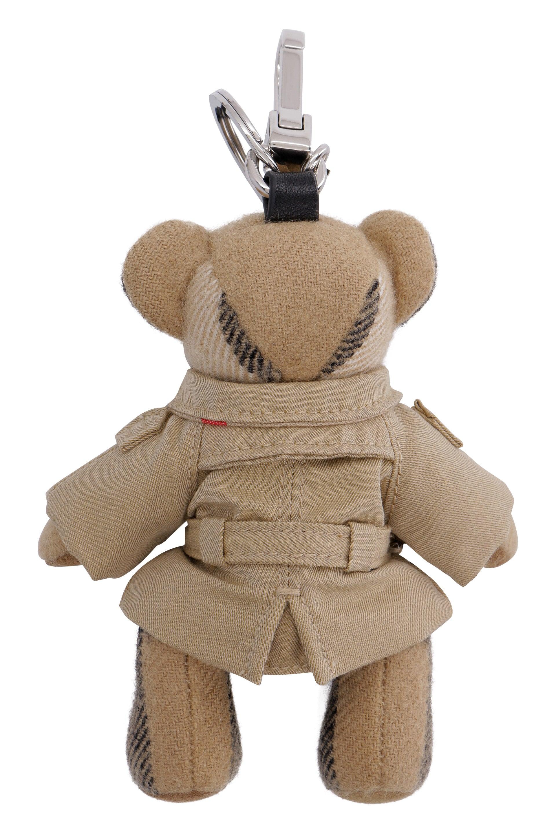 Burberry Thomas Trench-coat Teddy Bear Key-ring in Natural | Lyst