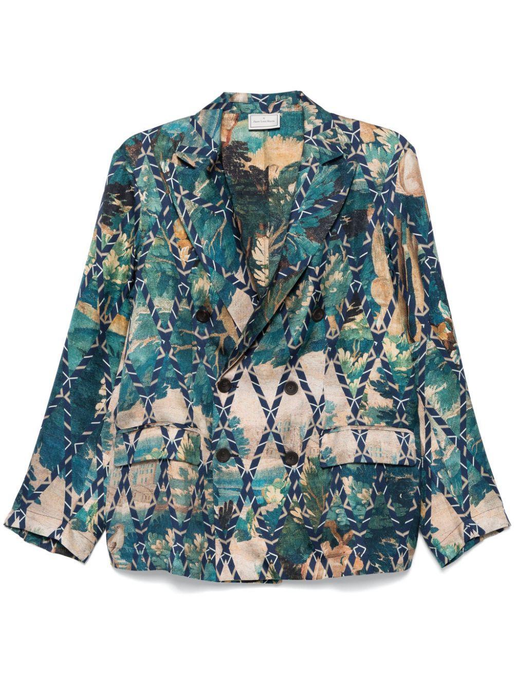 ジャケット PIERRE LOUIS MASCIA Women Jackets KOBES IMP10474 142310 Blue Pierre Louis Mascia Casual jackets for Women | Online Sale