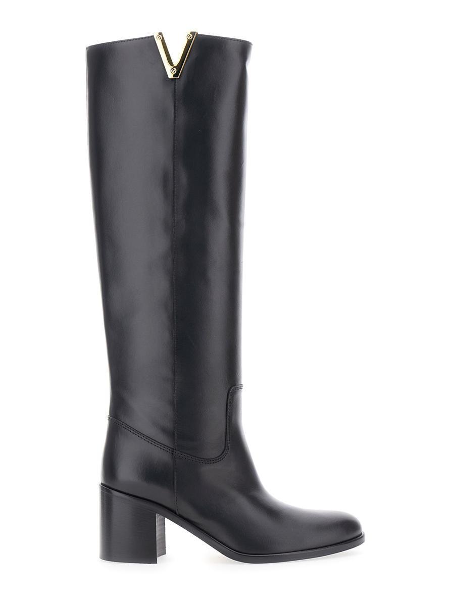 ロングブーツ VIA ROMA 15 FW25 STIVALE CON LUCCHETTO (3807 TESTADIMORO) Via Roma 15 Knee-high boots for Women | Online Sale up to 42