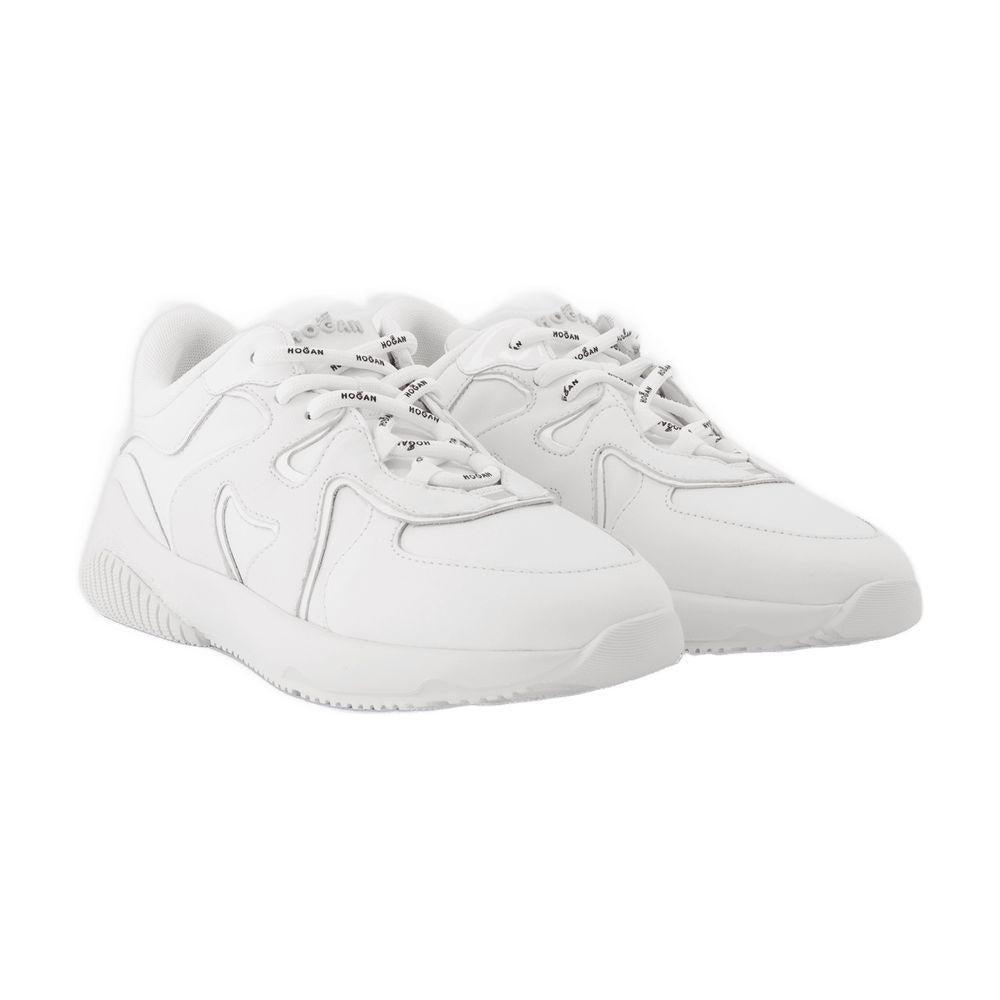 スニーカー H597 Allacciato H Sneakers in White Leather Hogan H597 Allacciato H Sneakers in White | Lyst