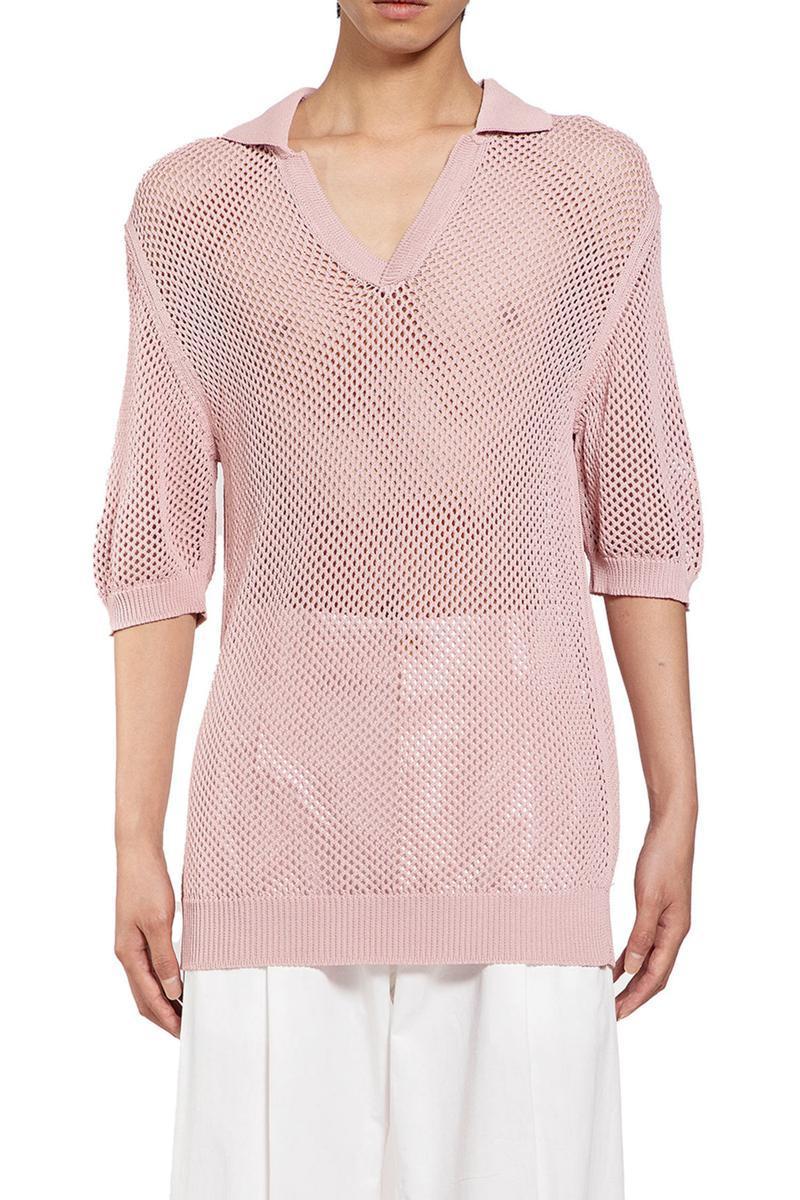 Tシャツ・カットソー LANEUS Knitted t-shirt Rosa Laneus T-Shirts & Tank Tops in Pink for Men | Lyst