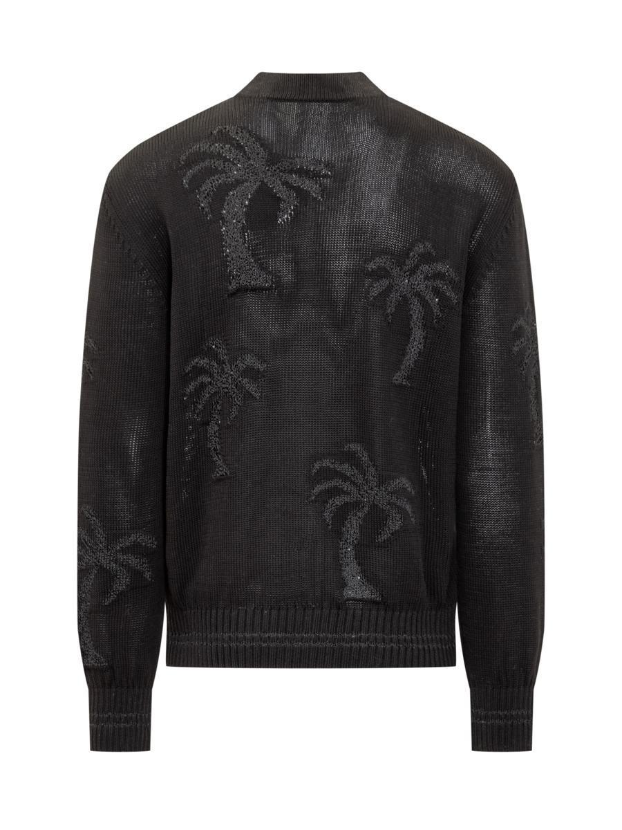 Laneus Knitted Bomber in Black for Men | Lyst Laneus Knitted Bomber in Black for Men | Lyst