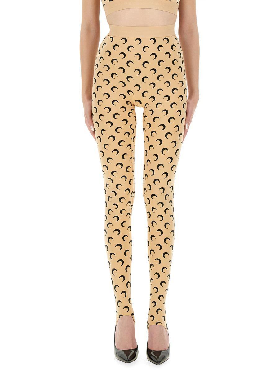 パンツ MARINE SERRE Woman Pants Beige WPA111ACJER0001 TA10 MARINE SERRE: Pants woman - Beige | Marine Serre pants