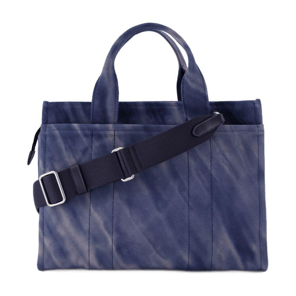 トートバッグ Coach Tie Dye Cargo Tote Bag 26 - Coach - Cotton - Blue COACH® | Cargo Tote Bag With Tie Dye