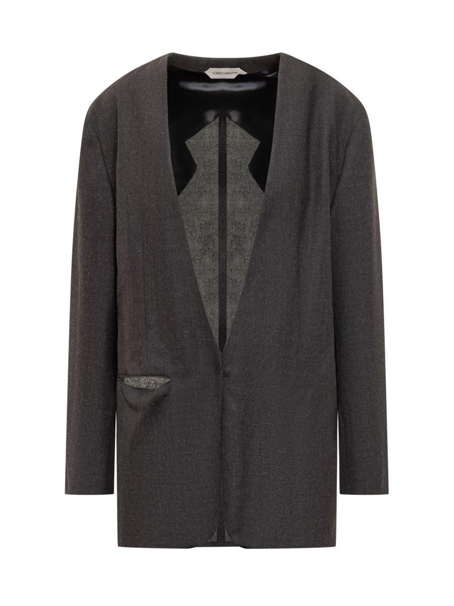 ジャケット Alberta Ferretti Single-breasted Ice-colored jacket Aeffe_2Farticle_imgs_2FAEF251C