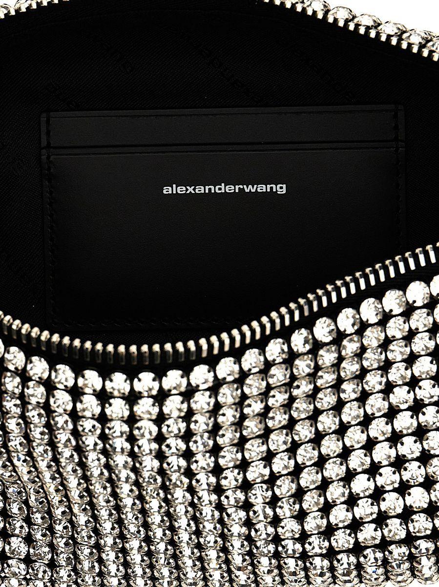 トートバッグ Heiress Flex Bag - Alexander Wang - Mesh - White HEIRESS FLEX BAG IN CRYSTAL MESH in WHITE | alexanderwang®