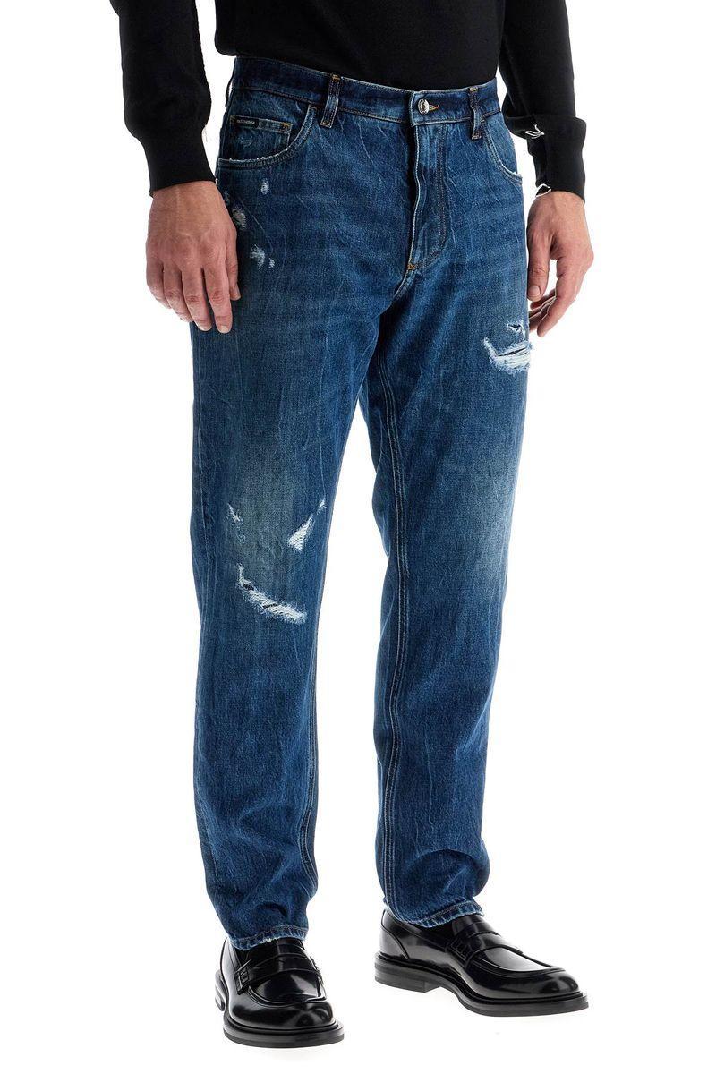 Dolce & Gabbana Straight-leg jeans for Men | Online Sale up Dolce & Gabbana Straight-leg jeans for Men | Online Sale up