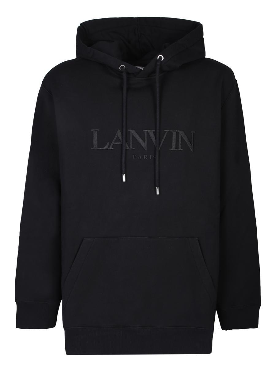 パーカー・フーディ LANVIN FW23 SWEATSHIRT WITH LOGO (RM-HO0009_J199-A2310) Men's designer and luxury sweatshirt, sweater - Lanvin