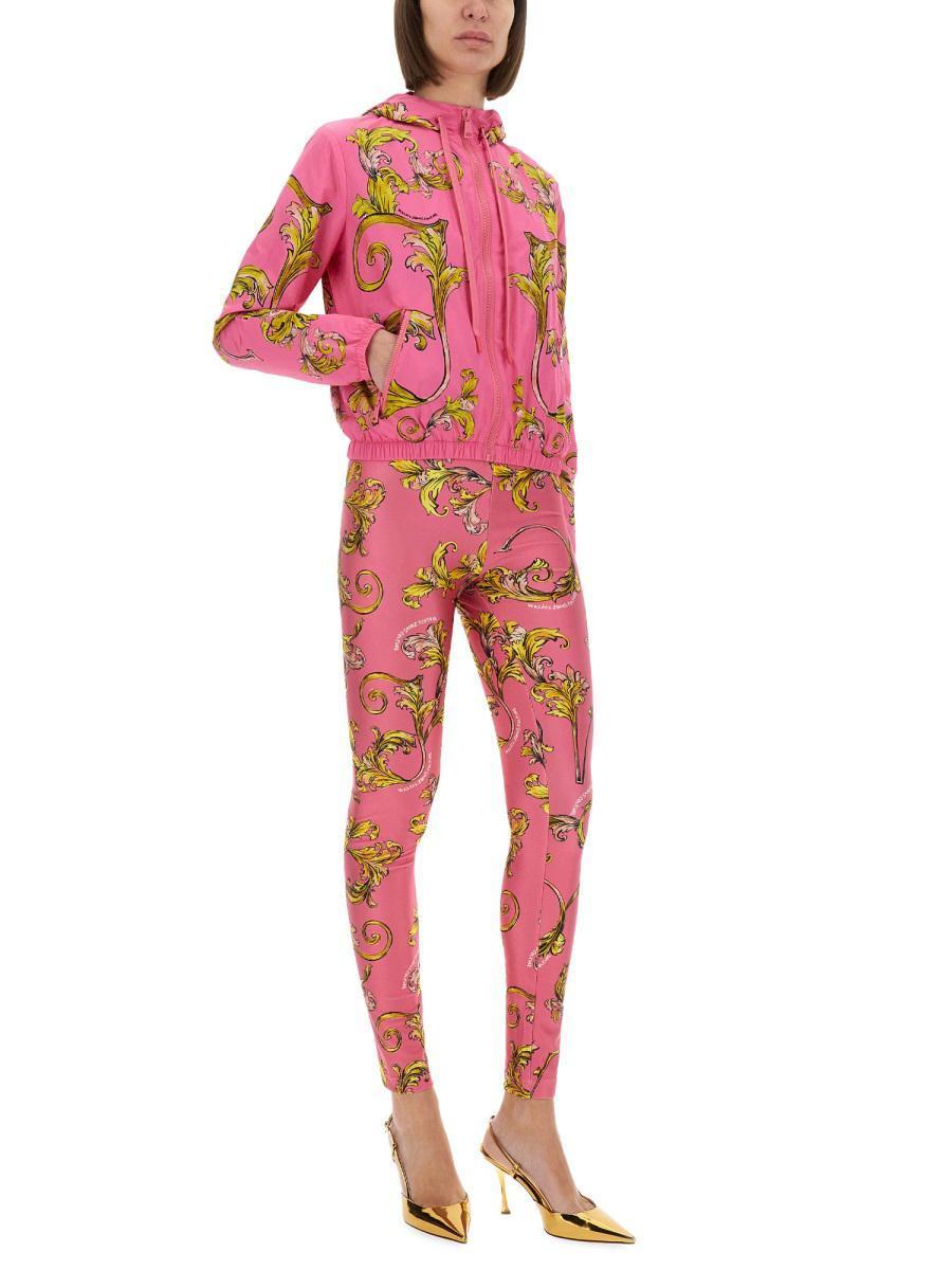 【関税&送料込】Versace Jeans Couture Outline Baroque Windbr Versace Jeans Couture 