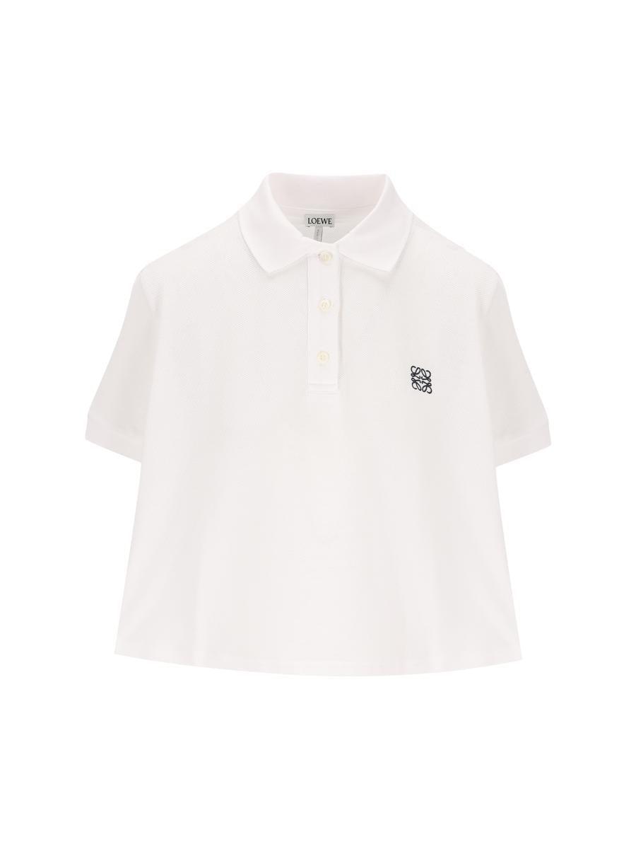 Tシャツ・カットソー Loewe Curled hips polo shirt Relaxed fit T-shirt in cotton Black - LOEWE