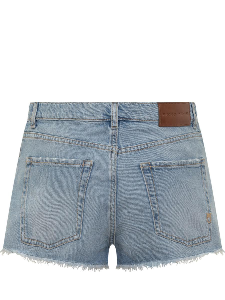 ショートパンツ PINKO Woman Short White 104856A2G9 Z05 Pinko Jean and denim shorts for Women | Online Sale up to 79