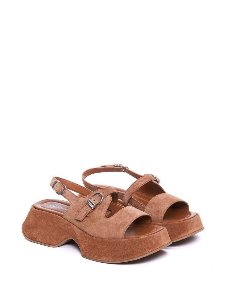 サンダル・ミュール VIC MATIE Women Sandals L1G3150DC06C070321 Brown Vic Matié Sandals in Brown | Lyst