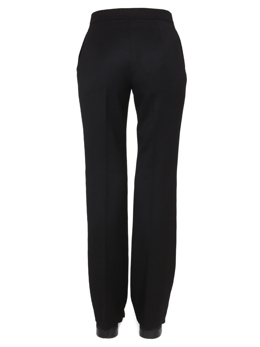 【送料&関税込】Moschino Wool Grain De Poudre Pants MOSCHINO Grain de poudre wool straight-leg pants | THE OUTNET