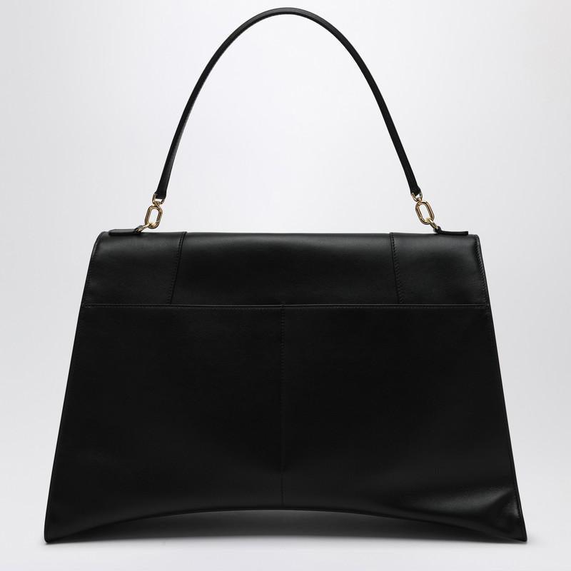 Balenciaga Hourglass Soft Large Bag in Black | Lyst