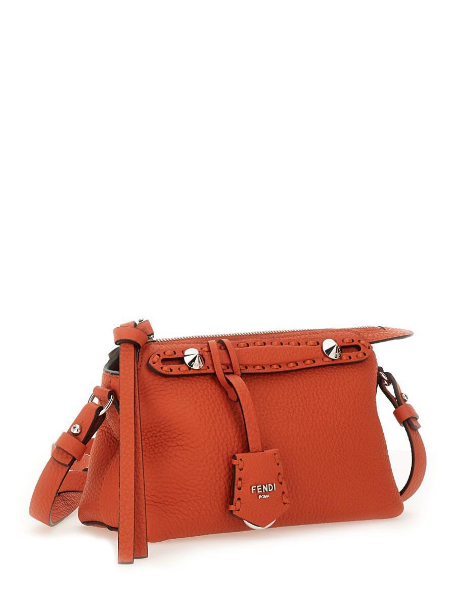 クラッチバッグ FENDI BY THE WAY SADDLERY MINI BAG By The Way Soft Mini Fabric Brown | Fendi