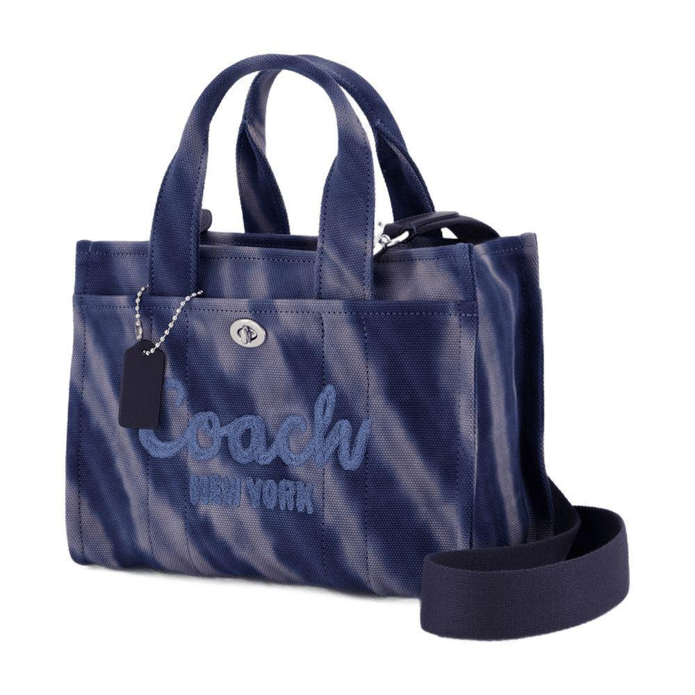 トートバッグ Coach Tie Dye Cargo Tote Bag 26 - Coach - Cotton - Blue COACH Tie Dye Cargo Tote Bag 26 in Blue | Lyst