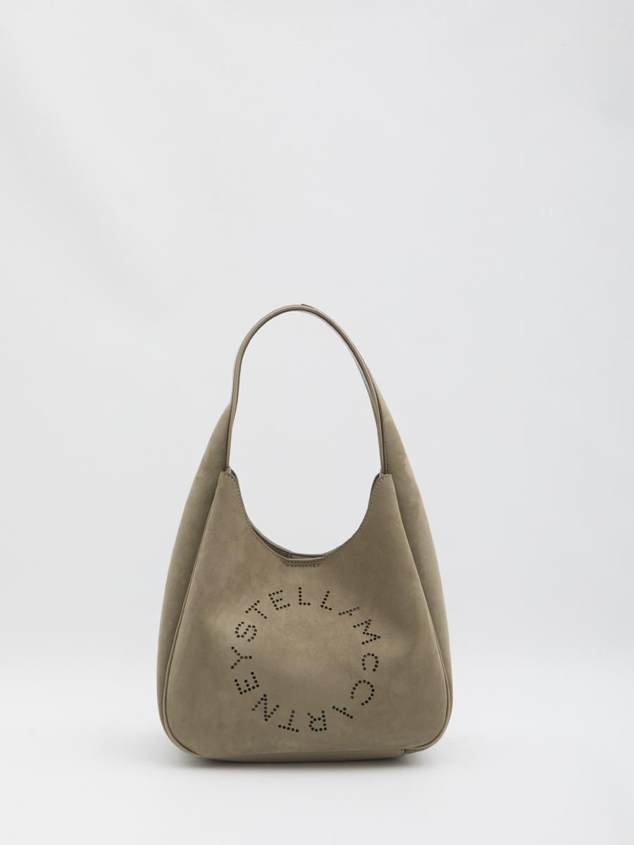 ショルダーバッグ・ポシェット STELLA MCCARTNEY LOGO LARGE HOBO BAG ALTER SUEDE Stella McCartney Hobo bags and purses for Women | Online