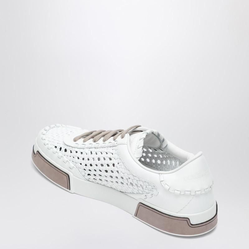【関税&送料込】Dolce&Gabbana Sneaker Portofino Yacht White Calfskin Portofino Yacht sneakers in Multicolor for Men