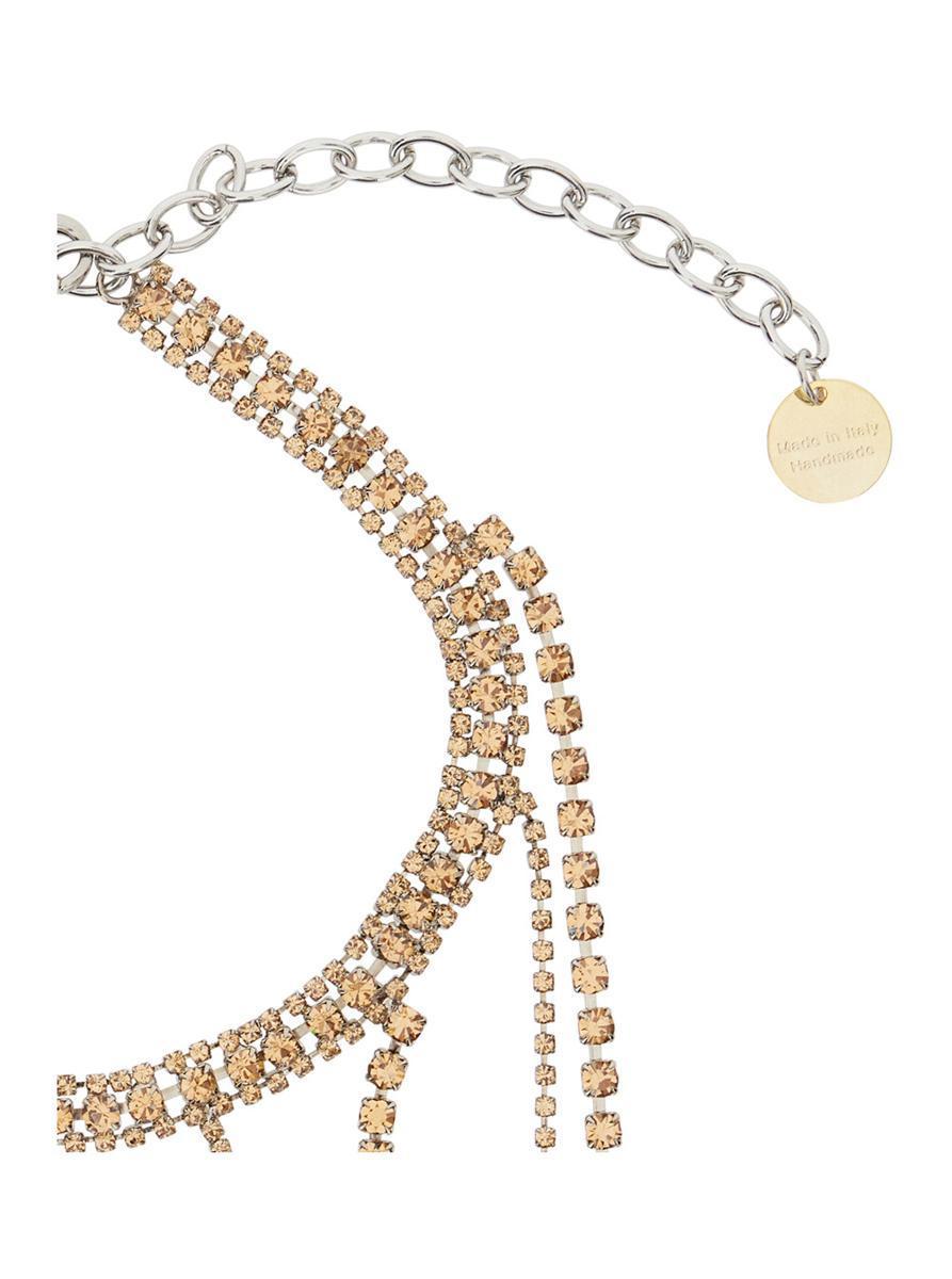 ネックレス・ペンダント SILVIA GNECCHI SS25 IMPERIAL LONG NECKLACE (038 GOLD) Silvia Gnecchi 'Imperial Long' Silver-Colored Necklace With