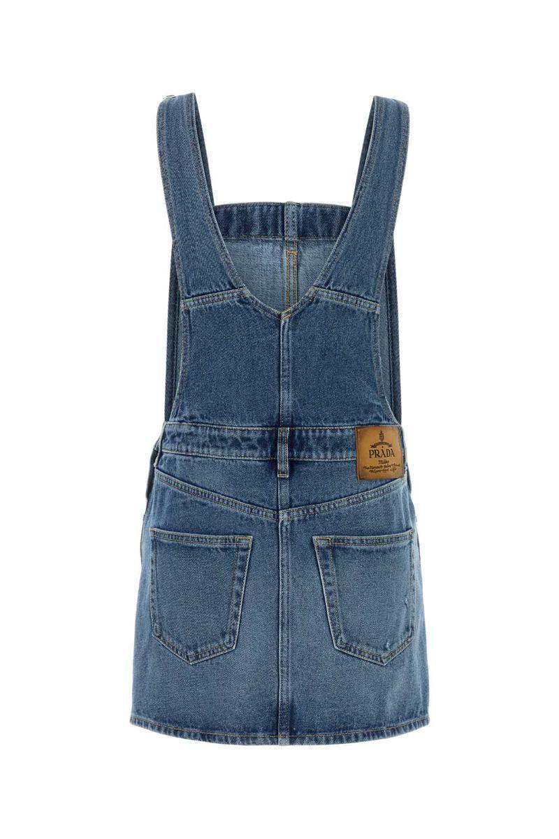 Prada Denim Dresses for Women | Lyst