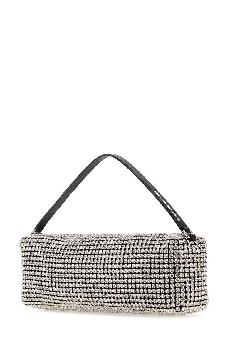 トートバッグ Heiress Flex Bag - Alexander Wang - Mesh - White Alexander Wang Heiress Flex Bag in White | Lyst