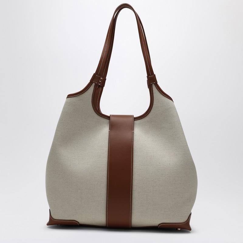 トートバッグ Roger Vivier Viv Choc Medium Shopping Bag Natural Coloured Roger Vivier Viv Choc Medium Shopping Bag Natural Coloured