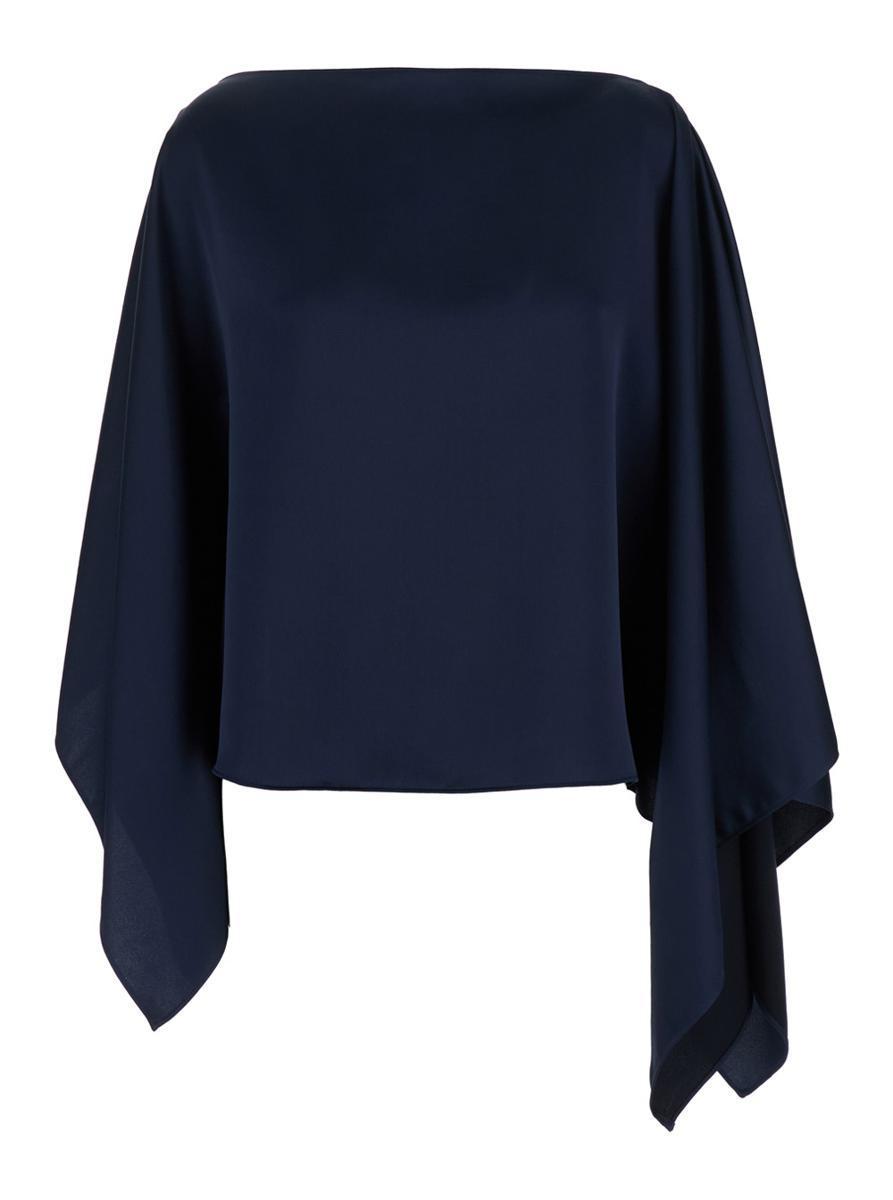 マフラー・ストール PLAIN Blue Stole with Boat Neckline in Sheer Fabric Woman Plain Scarves and mufflers for Women | Online Sale up to 50